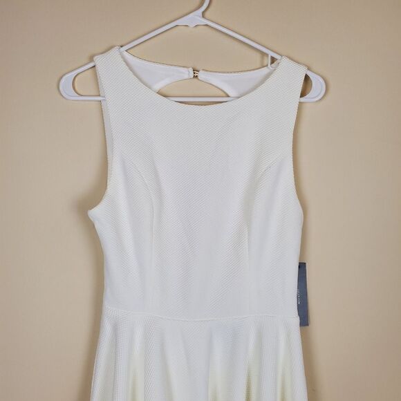 Lulus White Backless Skater Mini Dress - Picture 2 of 9